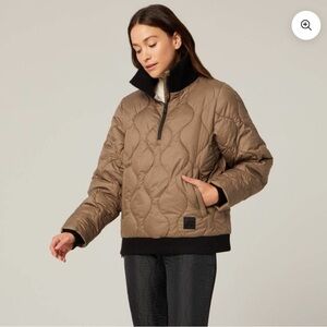 Alp N Rock Nelly 1/2 Zip Quilted Pullover Jacket